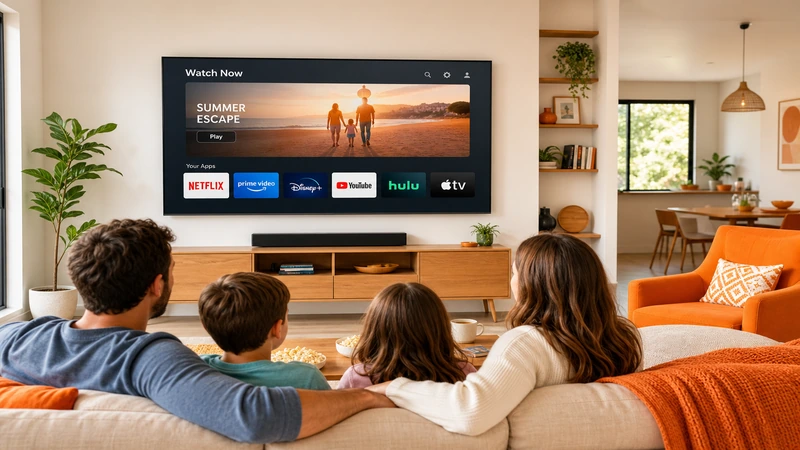 Hot IPTV App auf Smart TV